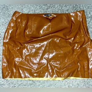Fashion Nova Brown Skirt